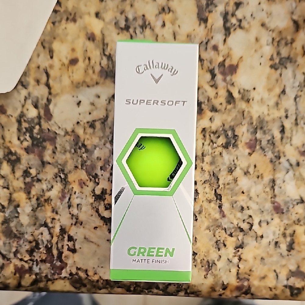 Callaway Supersoft Green Golf Balls